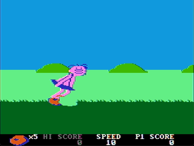 BC Quest for Tires - DOS game screenshot (1984) by Sierra